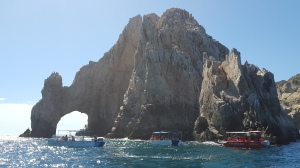 The famous arch, at land's end between the Sea of Cortez and Pacific Ocean. 