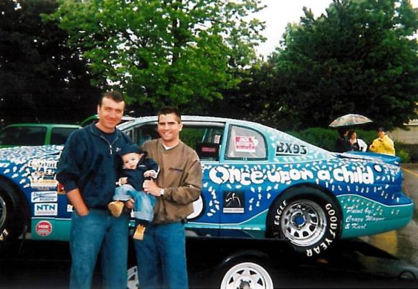 Jay Doerr, my son Eddie, and me with the "Cash Car" we discuss in the podcast. This was probably 2003 or 2004.